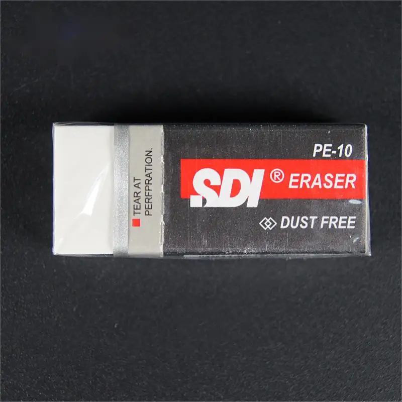 Low Price Wholesale Dust Free Clean Soft White Plastic Eraser Rectangular White Soft Manufacturer Rubber Eraser Pencil Eraser