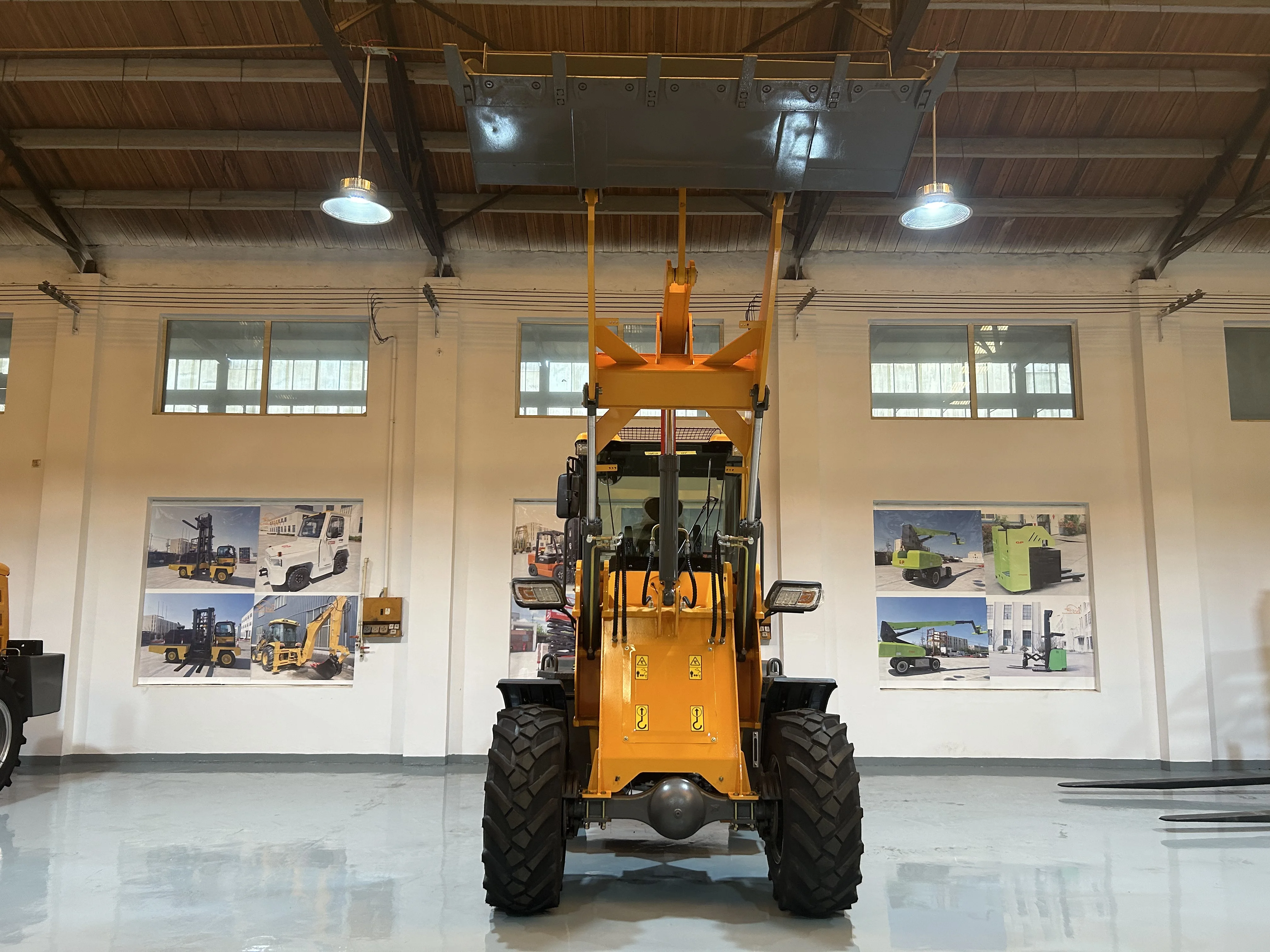 China 2t Mini Wheel Loader Small Front End Loader
