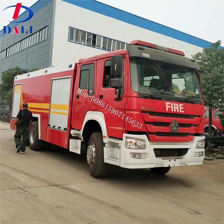 Пожарная машина DLQ Sinotruck большой