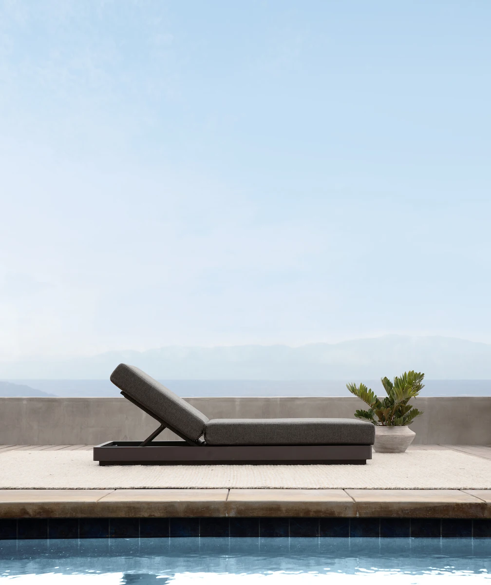 Garden sets hotel patio chaise lounge chair sun bed