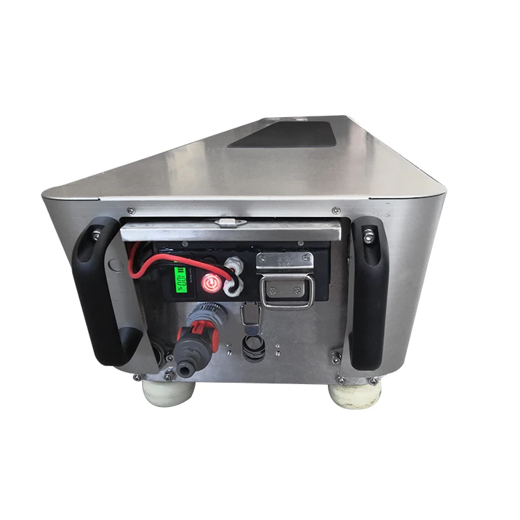 Multifit Brush Automatic 1650mm Solar Cleaning Robot Machine Auto Dry/Water Solar Panel Cleaning Robot