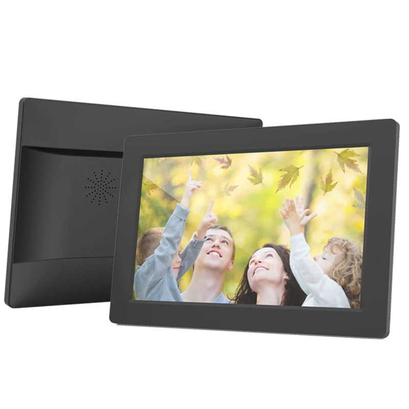Digital Photo Frame WiFi 10.1 Inch Smart Cloud Picture Frame with 1280x800 IPS Touch Screen Auto-Rotate Share Moments Via APP