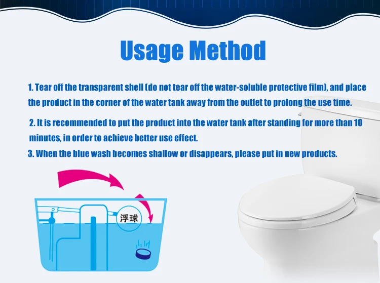 Lavender Cistern Blue Blocks Deodorant Cleaner automatic bowl tablet wc basin deodorant block chemical cleaner Toilet tablet