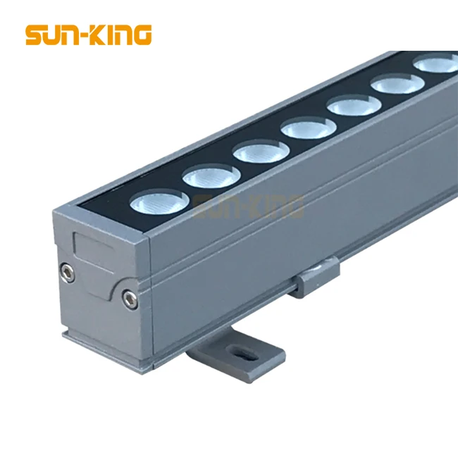 IP65 1000mm bridge outdoor led wall washer rgbw dmx512 24v 36w 36 watt facade linear light