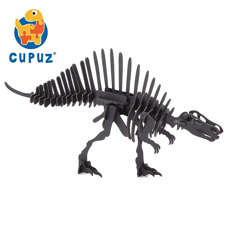 3D Paper Creative Dinosaur Toy Fossil Skeleton Dinosaur Skeleton Toys Dino Party Favor Decorations