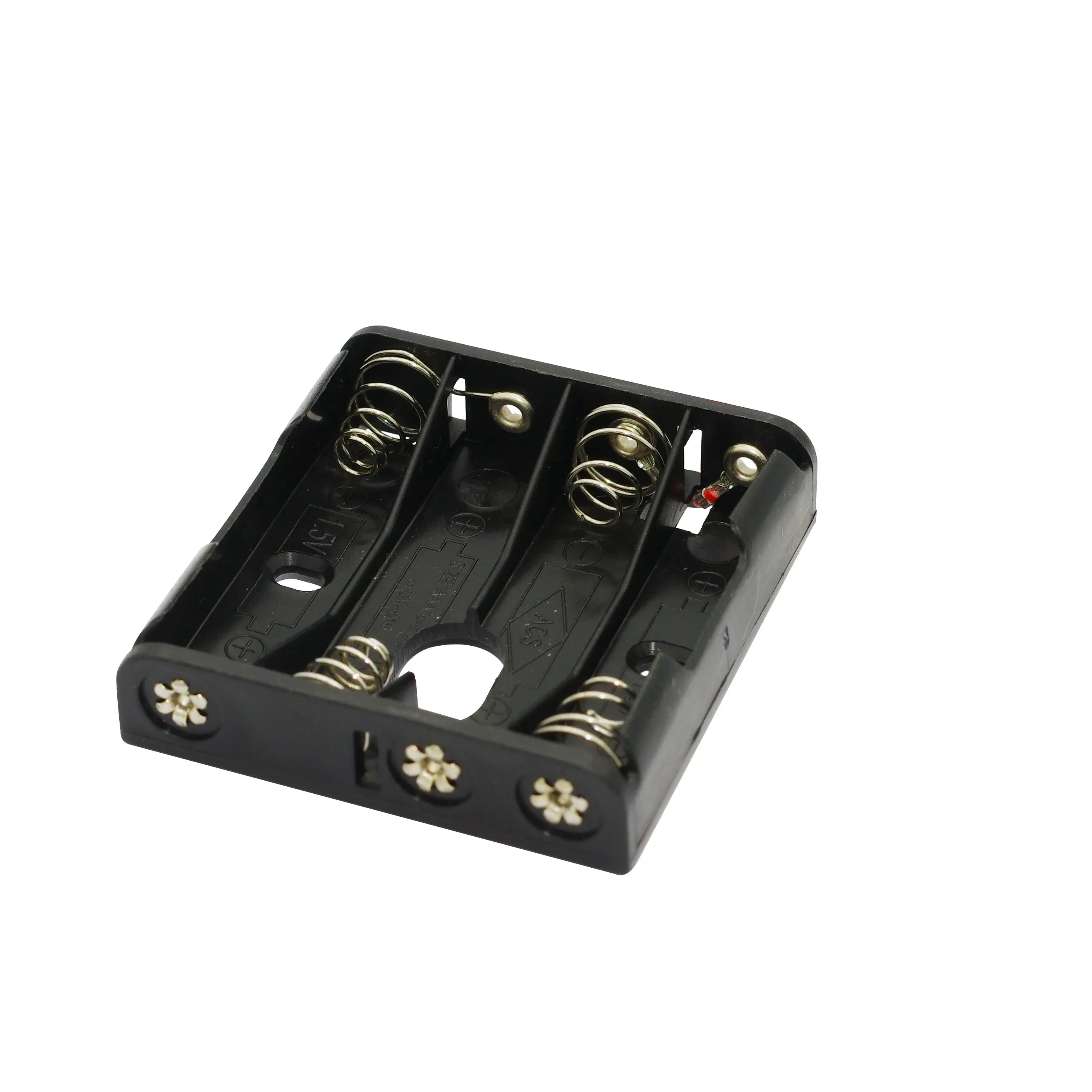 4AAA 6V PP со свинцовым проводом и разъемом и 9v кнопочным держателем для батарей