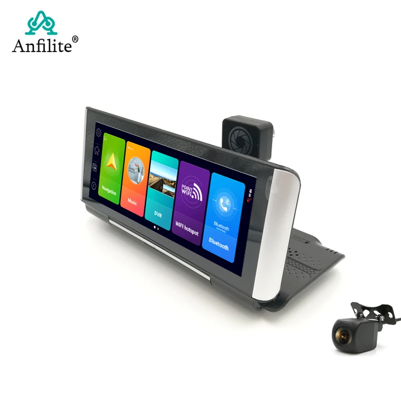 4G ADAS dashcam 6.86 inch car DVR 1080P Dash Camera Android GPS Navigation Dual Lens Car video recorder