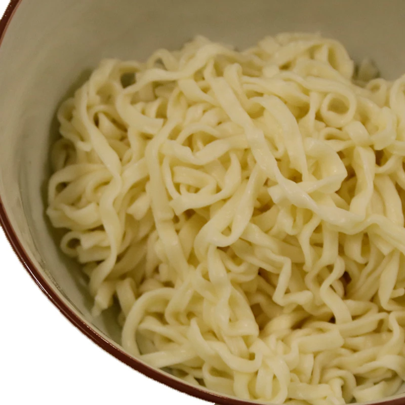 
Just hot water, a bowl of cooked noodles anytime, anywhere Keep the gluten of fresh-boiled noodles long-lasting Fresh noodle 