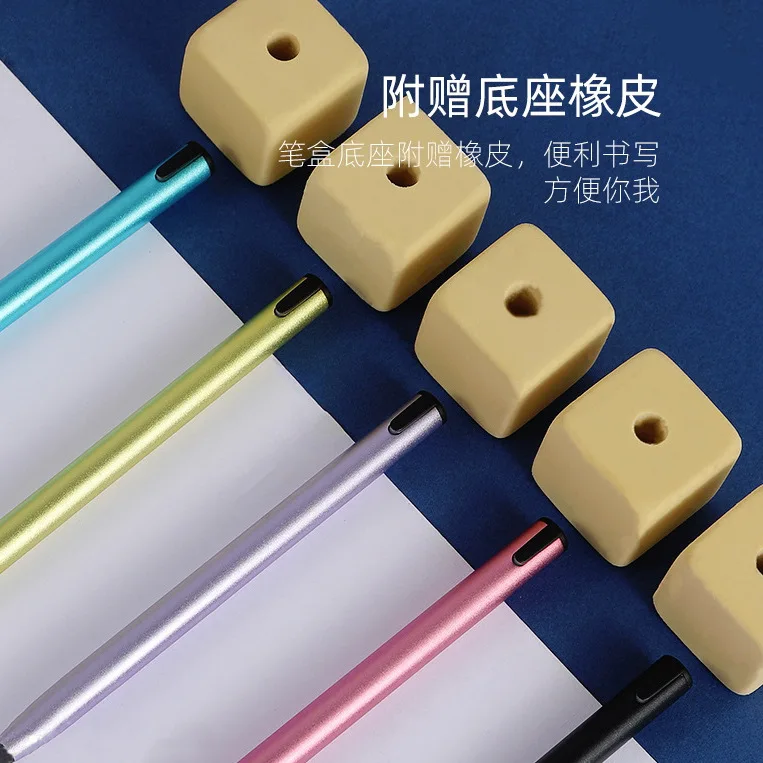 Лидер продаж 2022, цветной металлический долговечный карандаш без чернил, бесконечная ручка для письма, рисования, бесконечная ручка