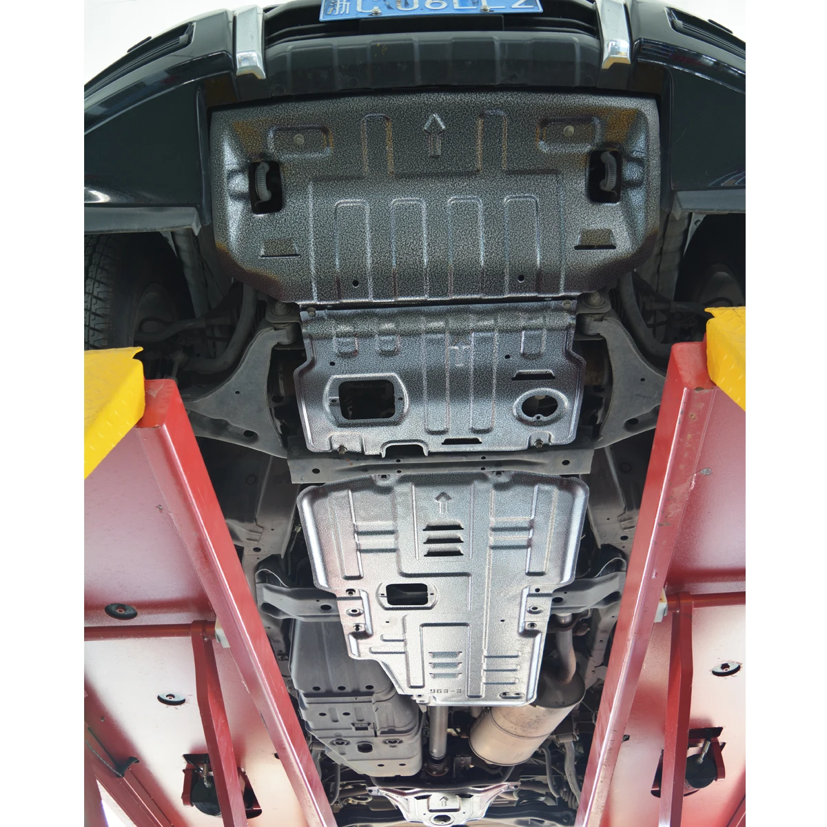 Skid Plate protection car bottom cover Engine Protector Guard for ford f150 ranger T6 T7 T8 T9 navara np300 terra X-TRAIL