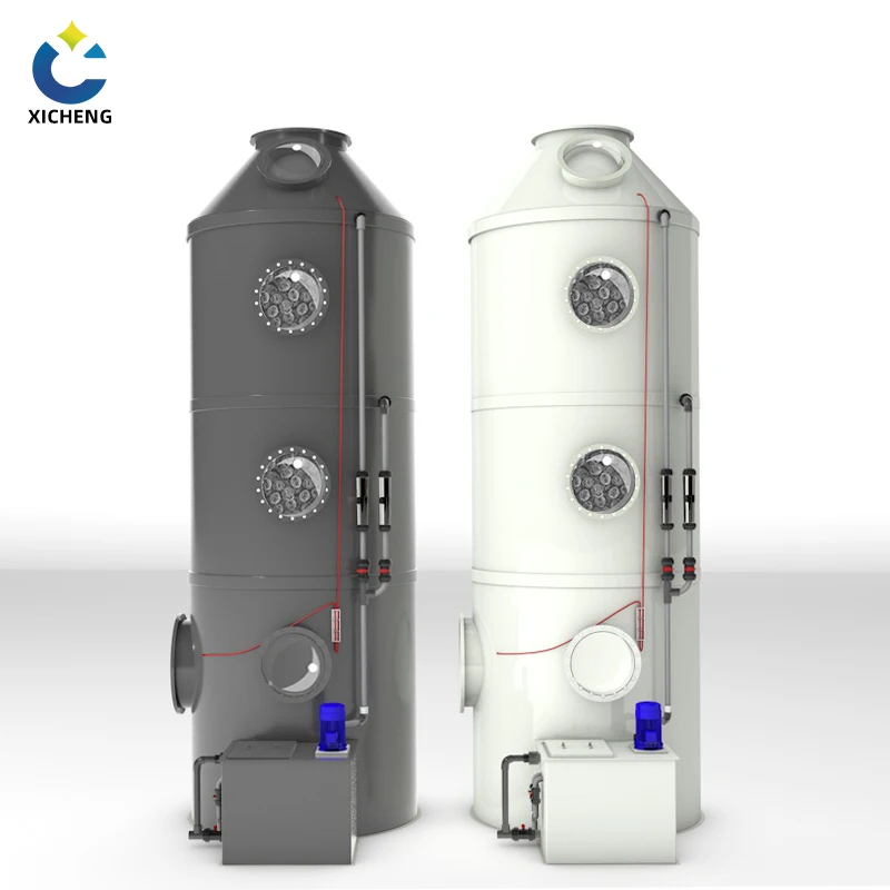 Spray Paint Factory Pungent Waste Gas Treatment Equipment Wet Scrubber