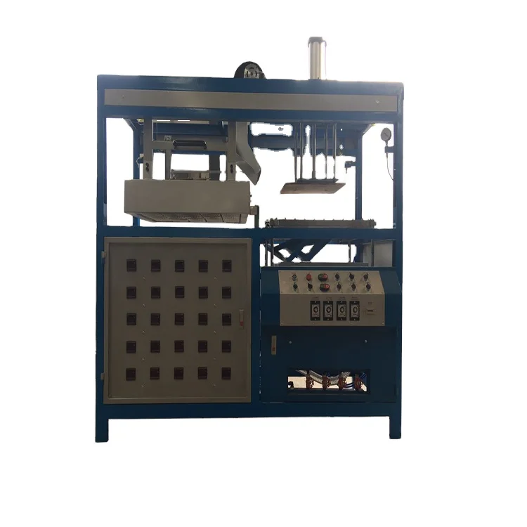 Manual plastic containers vacuum thermoforming machine plastic clamshell thermal forming machine