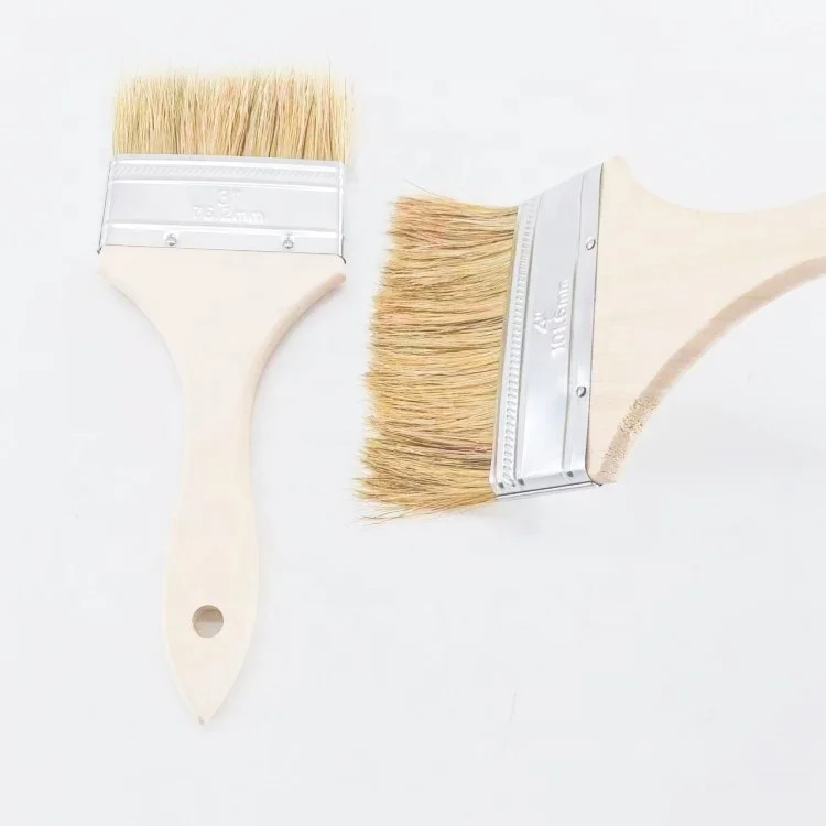Painting Tools brushes for Wall paint Wholesale Paint Brush for painting With 0.5-4 inches paint brush with natural bristle