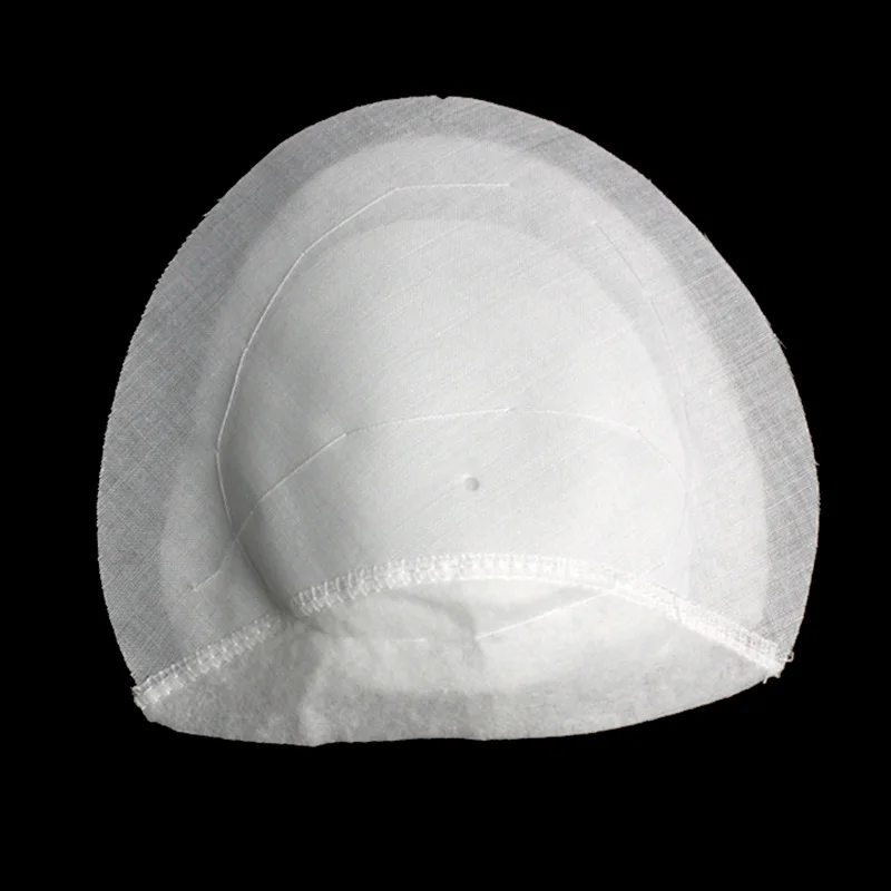 Factory Price White Nonwoven Cotton Fabric Shoulder Pads for Men Suit Garment