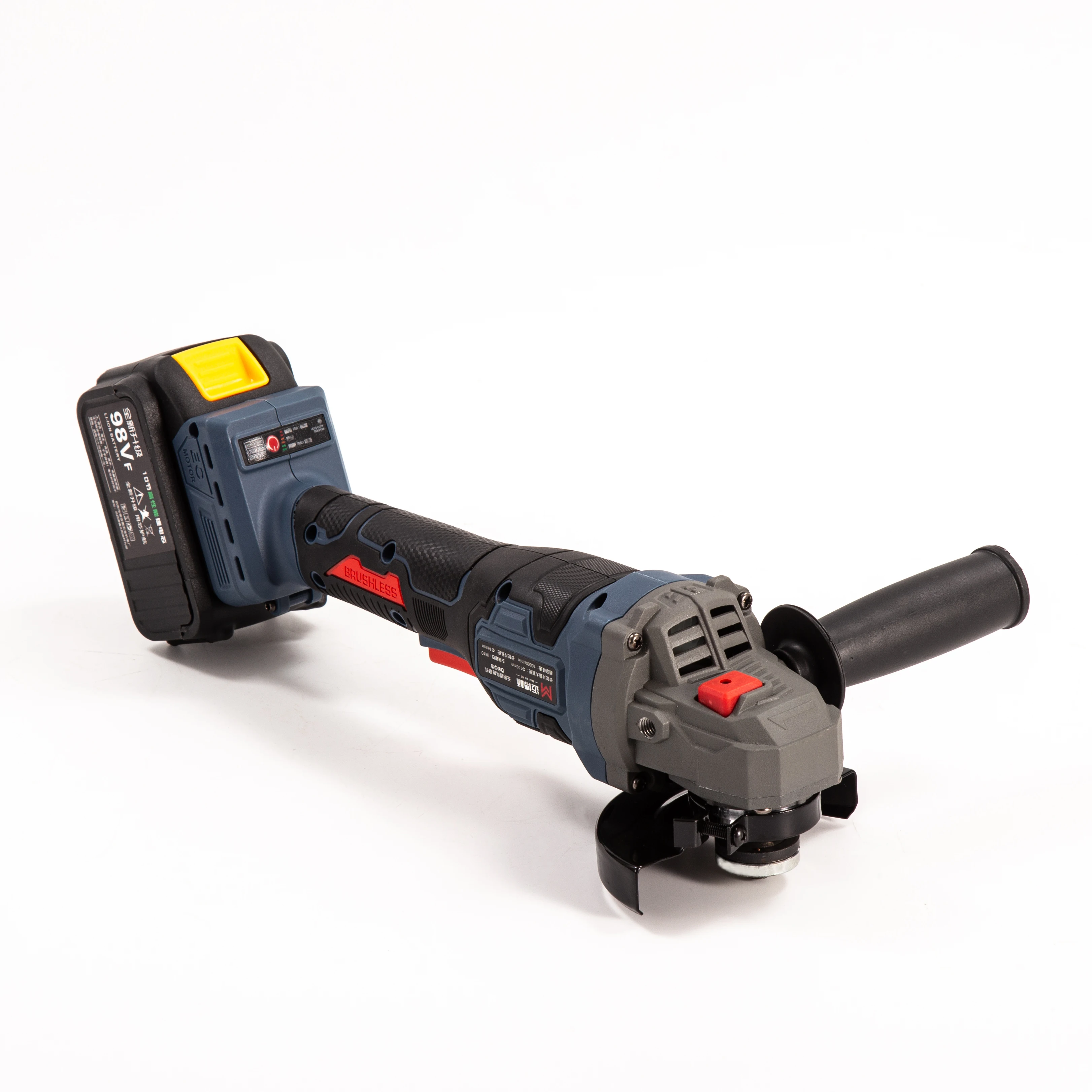 21V Wireless Industrial Mini Angle Grinder 900W Cordless Electric With 100mm Disc Diameter Lithium Battery Powered