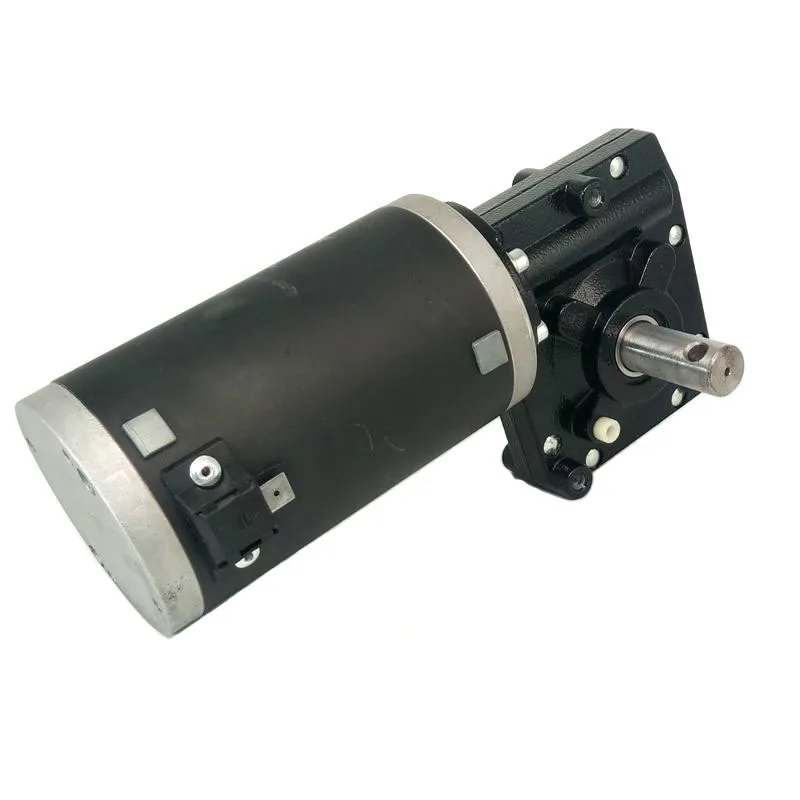 12V Dc Motor Worm Gear Low Rpm 60Rpm 200Rpm 24V 500W Brush Dc Motor