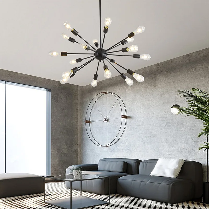 Factory Direct 10-lights metal sputnik chandelier led chandelier satellite chandelier
