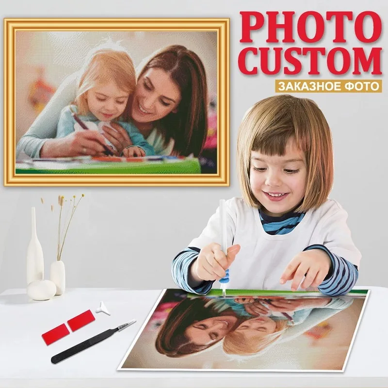 
new design handmade customized pattern diy digital absract oil painting by number kits wall art 