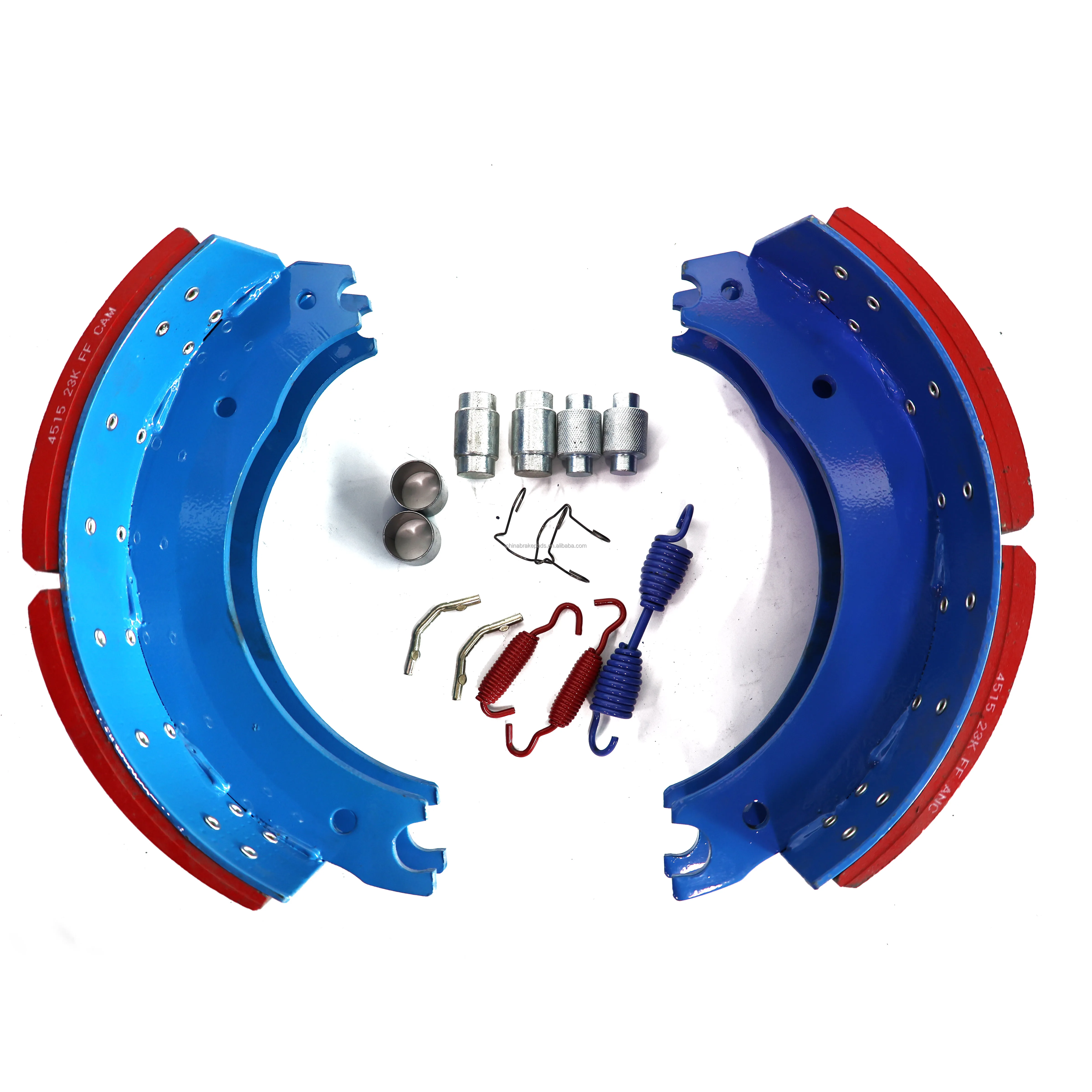 American heavy duty truck trailer bus Bendix 809962 Meritor Axle 4707 brake shoe for kenworth with repair springs kits lining