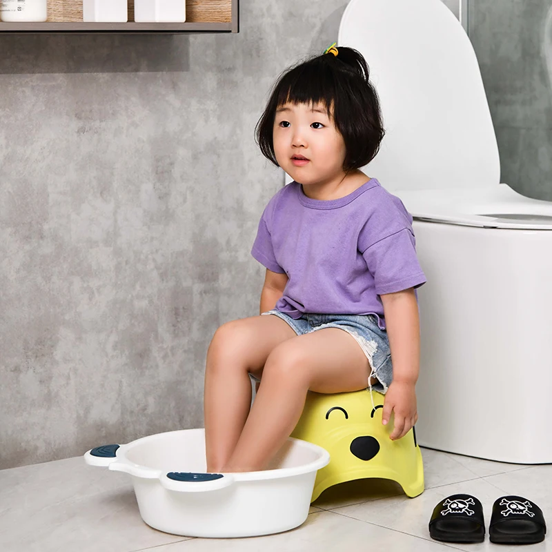 High Quality Manufacturer Supply Anti-slip Stool Plastic Toilet Step Stool Wholesale Living Room Furniture Modern Stool