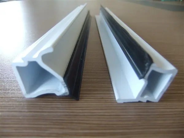 High Quality Waterproof Pvc Profile U Shape PVC Window Profile Plastic Window Door Frame