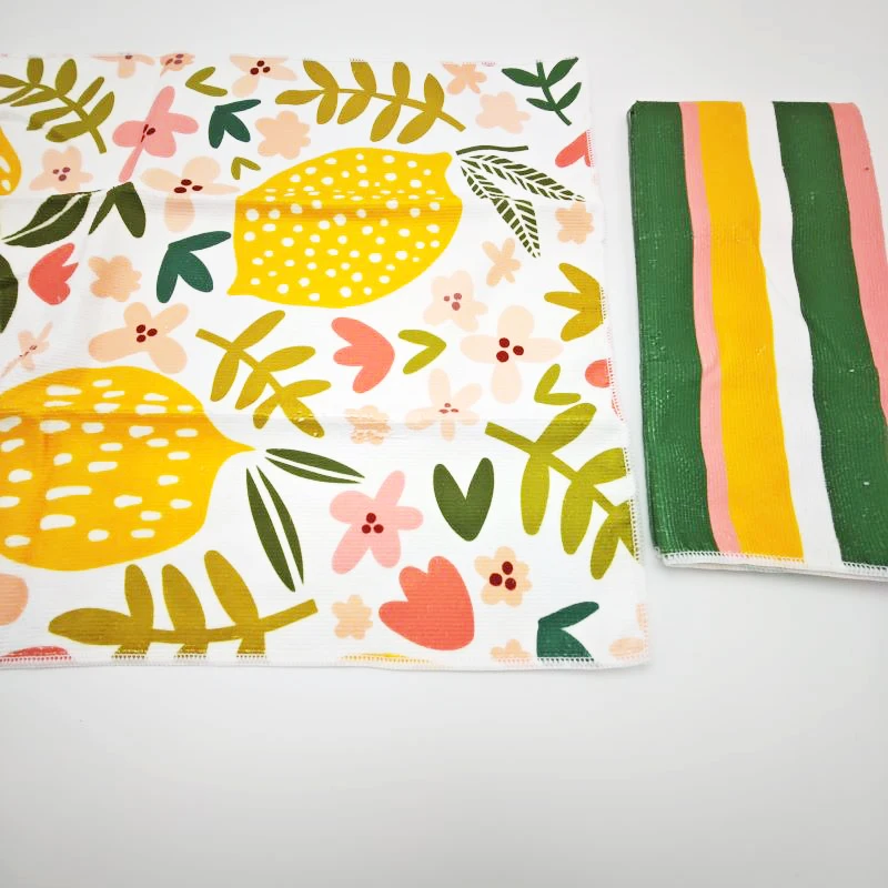 Super Absorbent Lint-free Durable Reusable Lightweight Microfiber Cleaning Towel