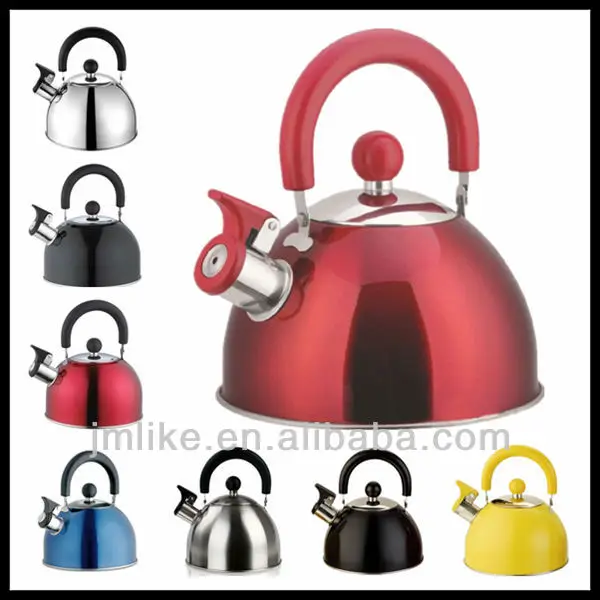 Stainless Steel Hight Quality Tea Kettle And Colorful Water Pot whistling kettle