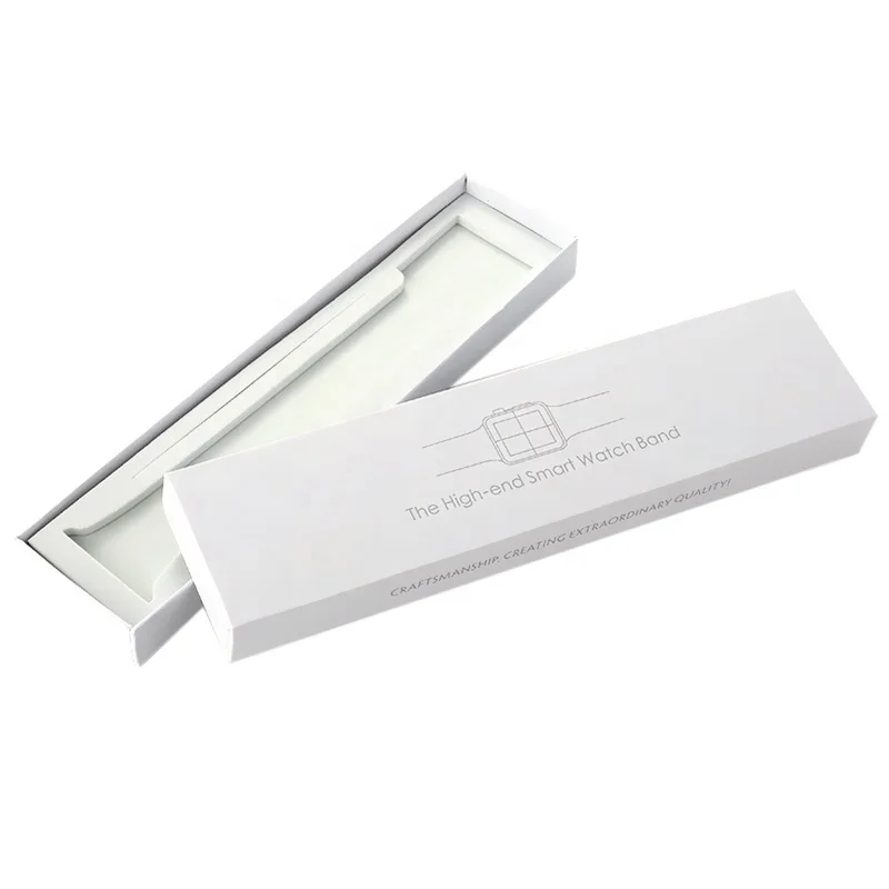 Luxury logo premium Custom logo wrist watch strap watch band belt packaging box