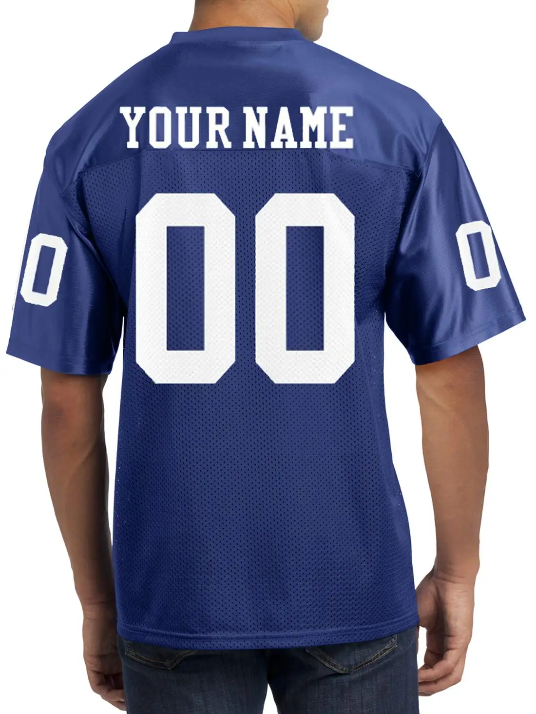 Wholesale Custom Logo Sublimation Polyester American Football Jersey