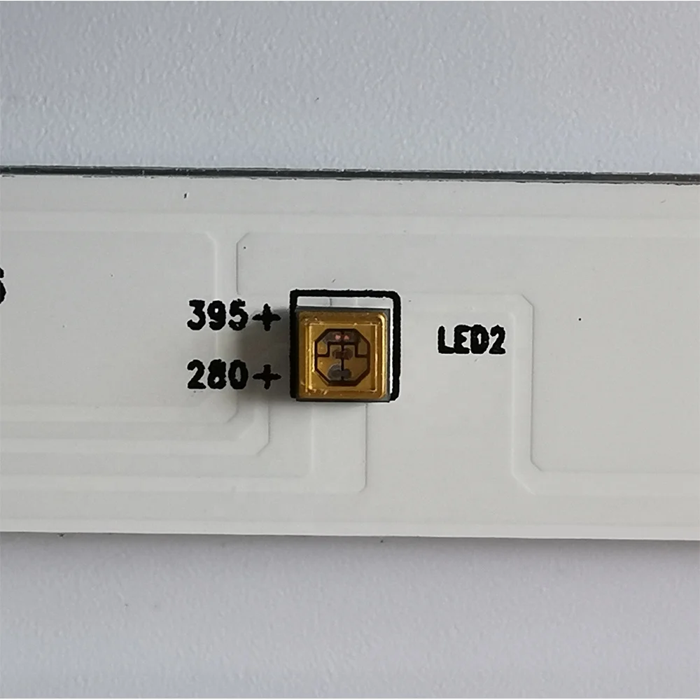 
275nm 9 Pieces LEDs 50mW DC 6V for Bag,Box or Closet Disinfection 99.99% in 3 Minutes germicidal uvc led sterilizer 