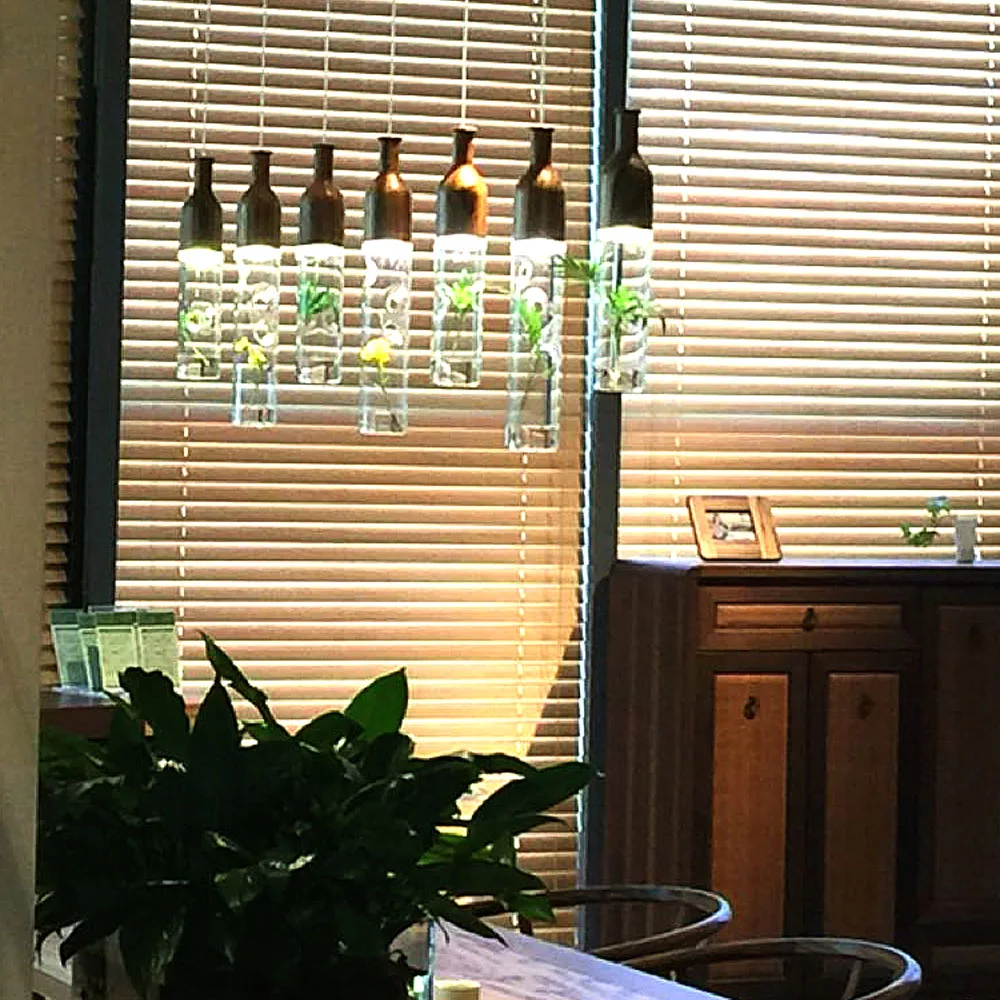 Water Plants Chandeliers LED Lighting Bedroom Restaurant Bar Glass Lamps Hanging Fixtures