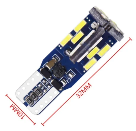 UNJOYLIOD Car Canbus Lighting 194 W5W 168 T10 30smd 4014 LED Auto NO Error Wedge Light Width Clearance Lamp Parking Bulb 12V