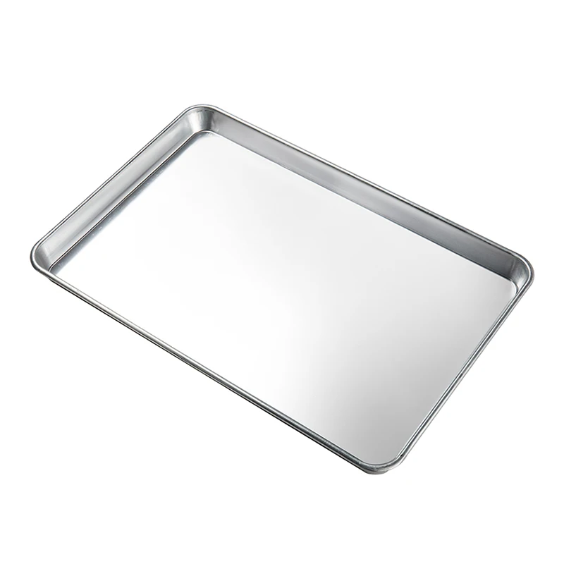 Kitchen appliance bakery cookie pan french bread  plate baking cake aluminum tray