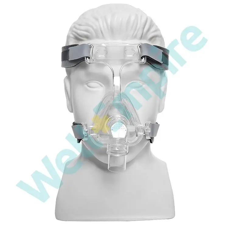 High Quality Wellempire Universal CPAP Headgear use for Full Face CPAP Mask, or Nasal Mask , Standard Black
