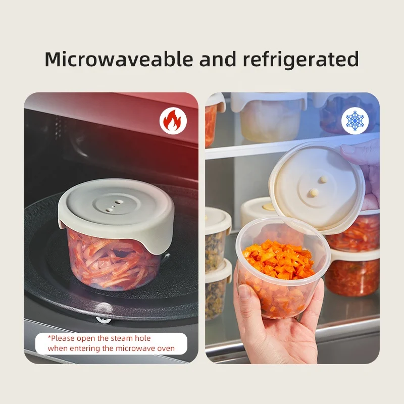 Хит продаж практичная коробка для хранения маринованных овощей многоразовая Прочная Коробка