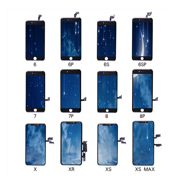 mobile phone lcd oled display original dummy screens replacements for gx iphone x xs xr xs max 11 12 pro max mini