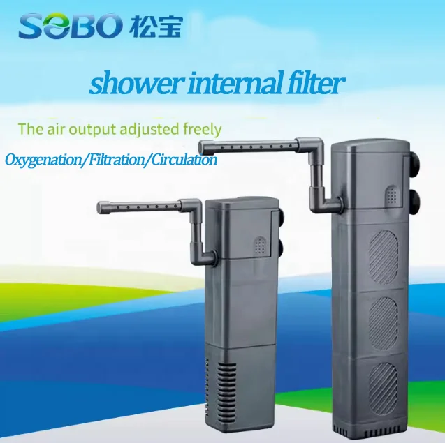 Hot sale aquarium accessories Sobo internal filter SOBO shower filter  multifunction filter for fish tank