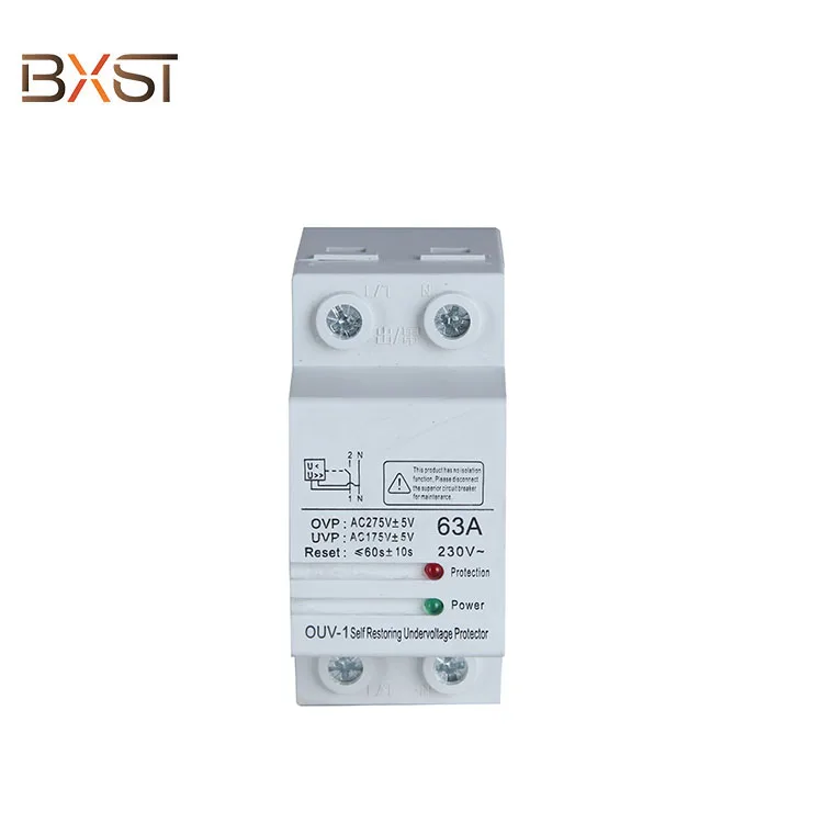  BX-V002-63A оптовая продажа переключатель бытовой техники безопасная DIN-рейка автоматическое изменение