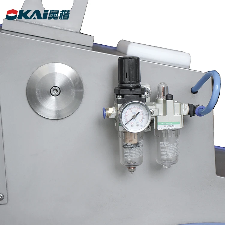 Automatic stainless steel sausage double clipper machine