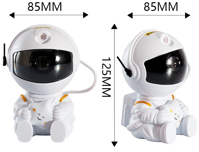 LED Astronaut Starry Nebula Ceiling  Lamp Star Projector Galaxy Night Light