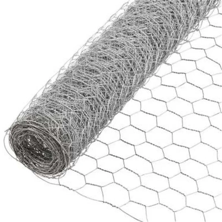 Factory hot selling  Wholesale 6ft chicken iron wire mesh Galvanized hexagonal wire netting