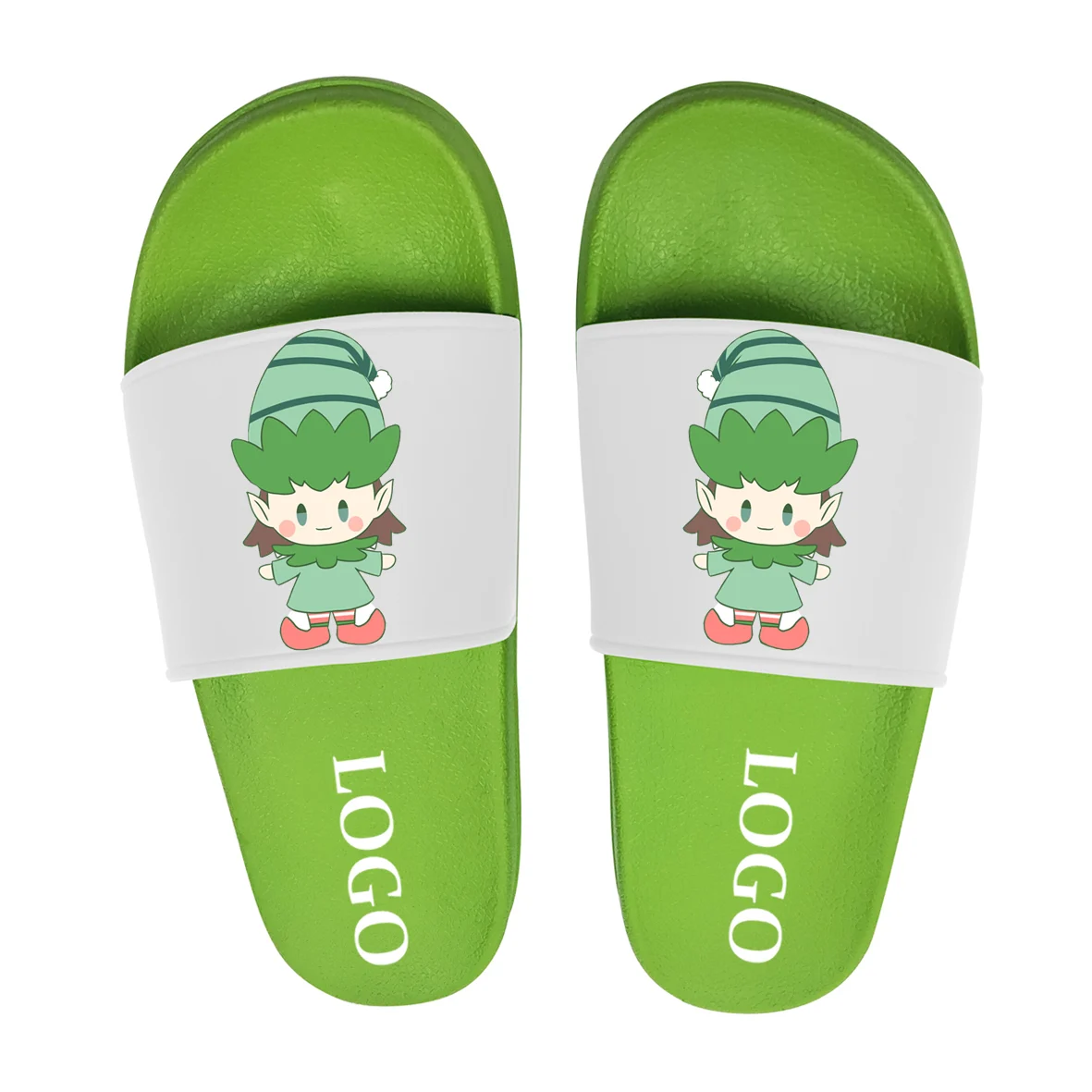 Flat Slipper Shoes Blank Sublimation Vamp Design Your Own slippers for female man summer sport slippers sandals