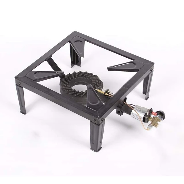 10KW CE Hockerkocher portable robust cast iron gas cooker stove burner for outdoor use