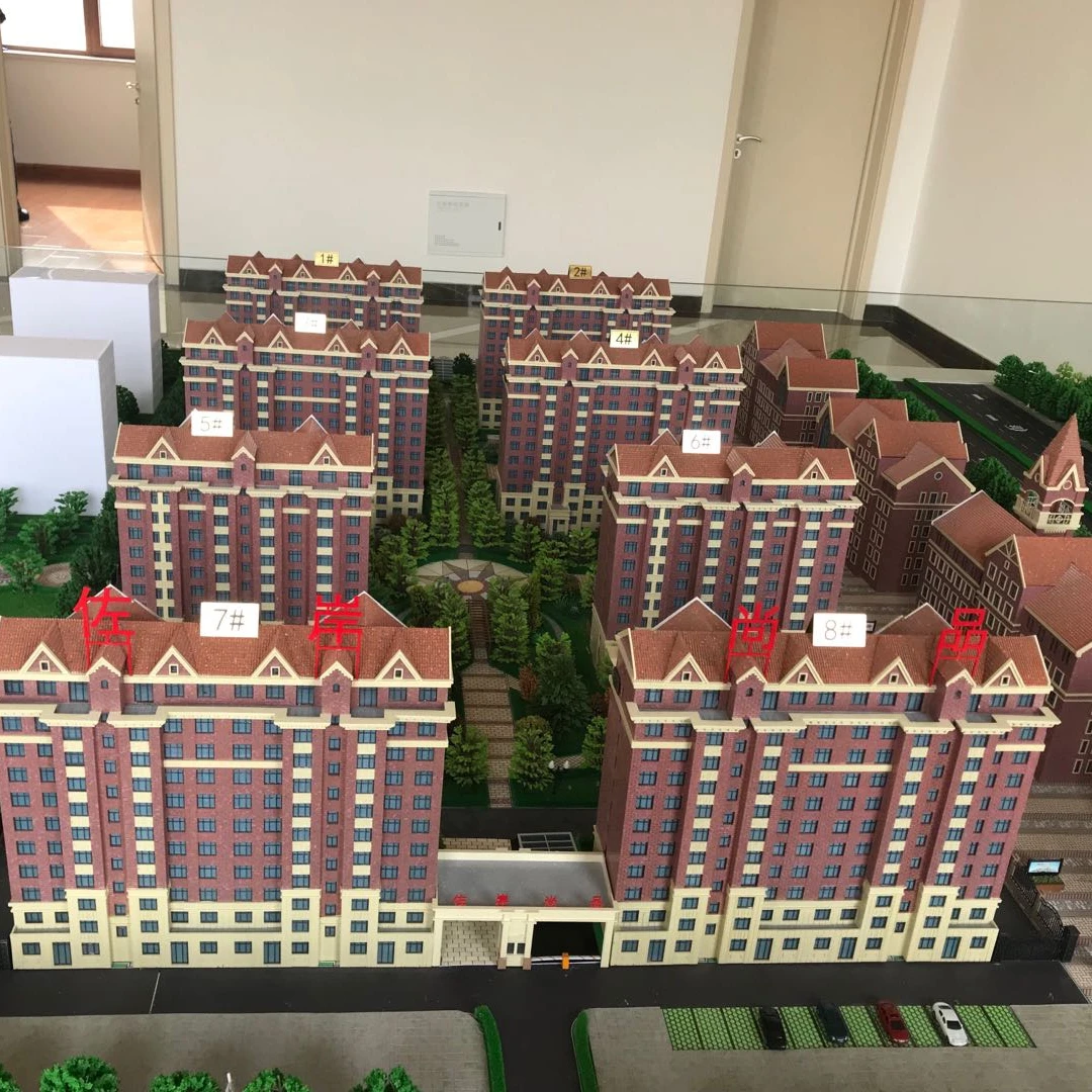 Построение архитектурных зданий, создание моделей жилых квартир в масштабе