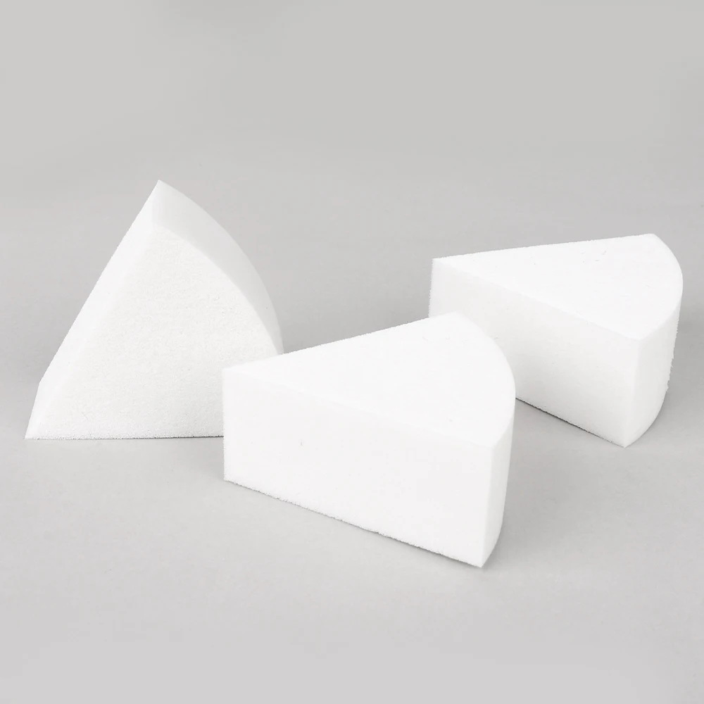 Latex Free Foam Wedges Cheapest Price Hydrophilic Make Up Sponge Non-latex Cosmetics Disposable Wedge Makeup Sponge