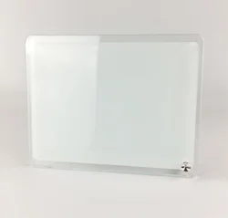 Yinsa PF008 Настройте свой собственный стиль личность украшения прозрачный сублимации стеклянная рамка для фотографий рама