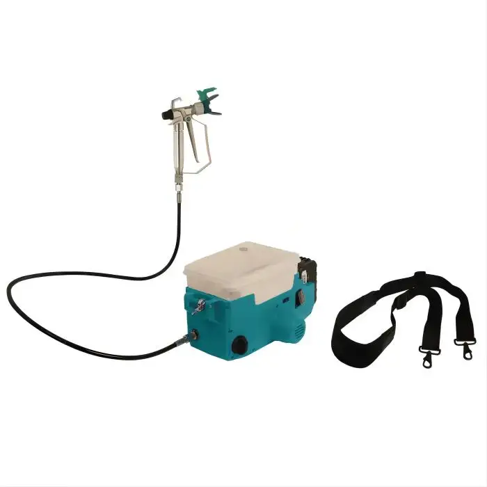 X2 500W Battery Operated Shoulder Carry Airless Paint Sprayer