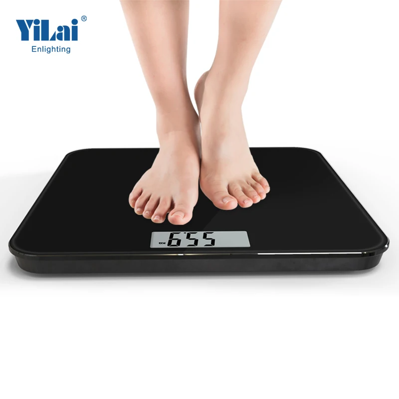 OEM/ODM 180kg Home LCD Body Digital Electronic Rechargeable Personal Accurate Weighing Scales Platform Floor Scale