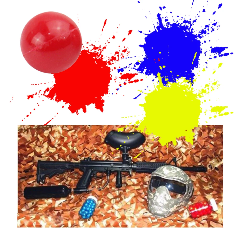 Best Price Standard quality Shooting Game Factory Wholesales OEM 0.5 Caliber OEM CS Paintable Balls Paintable Bullet