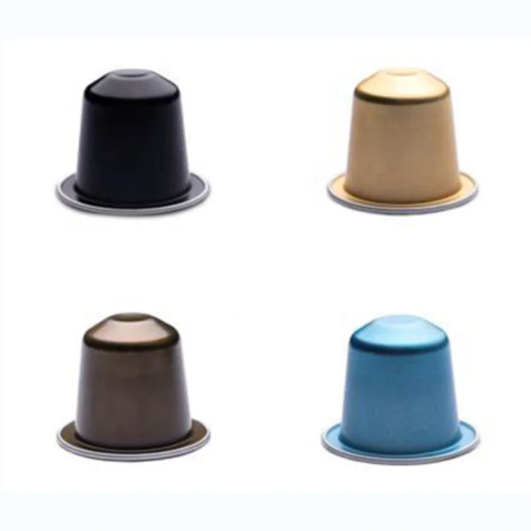 2022 Empty Aluminum Nespresso Coffee Capsule